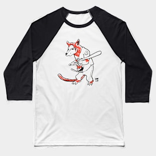 Wombat Baseball Players Baseball T-Shirt